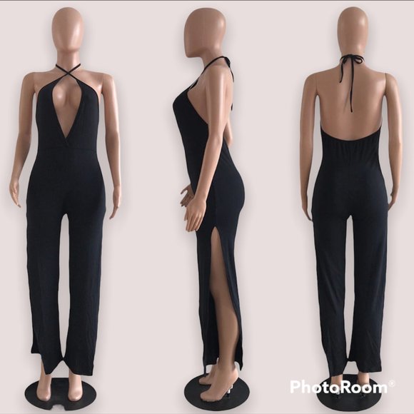 Open back Jumpsuit - Picture 2 of 2
